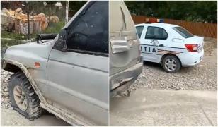 Cursă nebună cu focuri de armă pe urmele unui şofer din Putna. Detaliul care le-a sărit în ochi oamenilor legii