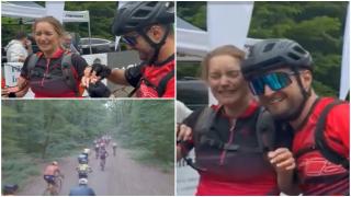Cerere în căsătorie inedită. După ce au pedalat 55 de km în jurul Capitalei într-o competiţie, doi tineri au decis să pornească în "cursa vieţii lor"