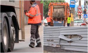 "A pornit singură". Şofer din Mureş în comă, după ce a fost strivit de maşina de gunoi pe care lucra. Ar fi uitat să tragă frâna de mână