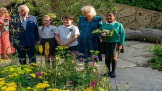 Regele Charles al III-lea şi regina Camilla, vizită la expoziția florală de la Chelsea