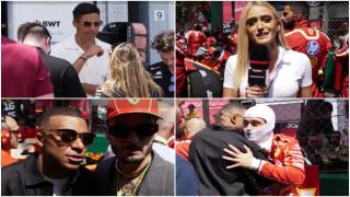 Spectacol total la Marele Premiu de Formula 1 de la Monaco. Actriţe, sportivi faimoşi şi cântăreţi s-au înghesuit la boxe să îi cunoască pe piloţi