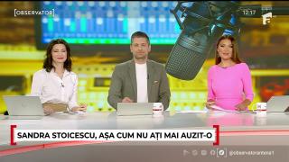 Sandra Stoicescu, aşa cum nu ati mai auzit-o