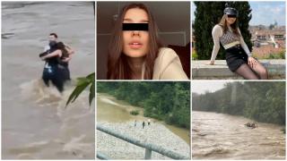 Ultimele imagini cu cei trei tineri români surprinși de viitură, în Italia. Îmbrățișați, au sperat până în ultima clipă că vor fi salvați