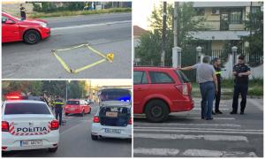 Două eleve din Drobeta-Turnu Severin, izbite în plin de o maşină, pe trecerea de pietoni din faţa liceului. Paznicul le-a sărit în ajutor