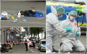 Momentul în care un politician extremist de dreapta AfD este înjunghiat, pe stradă, de un tânăr, în Mannheim