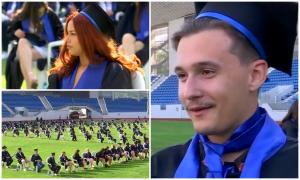 Visurile proaspeţilor absolvenţi de liceu. Ce vor să facă pe viitor elevii Colegiului Național "Tudor Vladimirescu", din Târgu Jiu