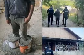 Au sechestrat un cioban și l-au înfipt cu picioarele în două găleți cu beton, supărați că nu are grijă cum trebuie de animale