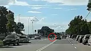 Nenorocire evitată la secundă în Iași: tânăr pe trotinetă, evitat în ultima clipă de un șofer