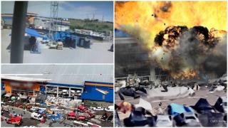 ANIMAŢIE. Explozia de la Dedeman Botoşani, produsă în timp ce se monta o centrală termică. Cinci angajaţi, răniţi grav