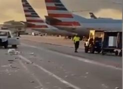 A "plouat" cu dolari pe aeroportul din Miami. Uşa unui camion blindat s-a deschis în mers, iar bancnotele au fost împrăştiate de vânt: ce s-a întâmplat cu banii