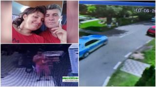 Filmul crimei odioase din Brăila. O femeie de 44 de ani, ucisă de iubit cu poliţia la uşă. Criminalul încercase să-şi omoare şi fosta soţie