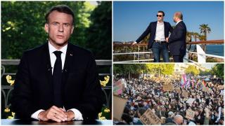 Ultimul pariu al lui Emmanuel Macron. Cum vrea să țină extremiștii departe de putere: 
