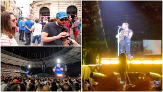 Cuplu din Israel, dezamăgit de Bucureşti la finalul concertului Coldplay. "Preţuri la fel de mari ca în Italia"