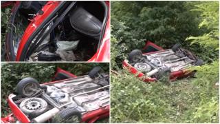 Supravieţuire miraculoasă a unui bătrân din Alba. S-a răsturnat cu maşina într-o răpâ uriaşă şi a stat captiv între fiare 35 de ore până să fie salvat