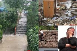 "A picat tot. Camerele, acoperişul, tot". Vremea la extreme a măturat localităţi întregi din ţară. Oamenii au rămas cu pagube uriaşe într-o clipă