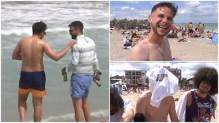 Weekendul burlacilor în Vama Veche: e răcoare afară, dar sunt grade în pahare. "Să nu vă ia valul!"