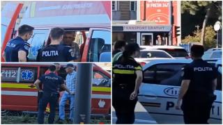 Pieton bătut cu bestialitate de un şofer pe un bulevard din Constanţa. Bărbatul nu s-a mai putut ridica din cauza loviturilor primite