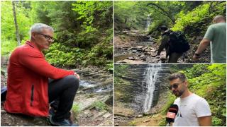 Un francez cucerit de România ademeneşte turiştii la o cascadă din inima Bucovinei: "Mi-a făcut o impresie extraodinară"