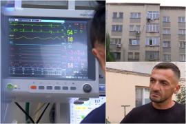 O fetiţă de 6 ani s-a aruncat de la etajul 4, sătulă de certurile mamei cu tatăl vitreg. Se află acum în stare extrem de gravă