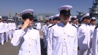 Ultimul apel din viața de elevi militari, la Constanța. Emoții pentru sute de absolvenți de liceu, care se pregătesc acum pentru cariera de ofiţer
