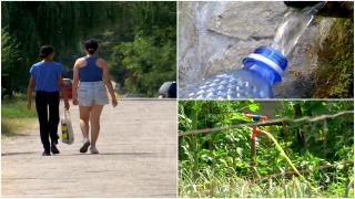Judeţul în care mii de localnici primesc apă cu porţia în plin val de caniculă. Consumul a crescut şi de 4 ori în câteva zile