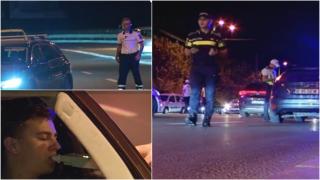 Razie în Capitală, după meciul României cu Belgia. După o petrecere cu mult alcool, o femeie de 50 de ani s-a urcat la volanul decapotabilei și a gonit pe șosea