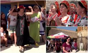 Ce este Bibaniada de fete, tradiţia lipovească de Rusalii, din satul Mila 23. Totul a pornit ca o întrecere a localnicelor şi turistelor