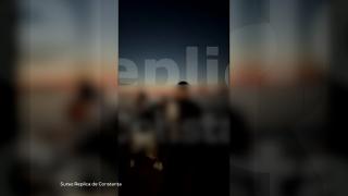 Momentul în care un grup de români şi unul de ucraineni se iau la bătaie pe o plajă din Mamaia. Tinerii nu au fost identificaţi