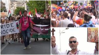 București, între Pride și Marșul Normalității. Comunitatea LGBT cere parteneriat civil, contestatarii insistă cu familia tradițională