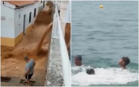 Europa, între caniculă şi furtuni. O grădiniţă a fost evacuată în Serbia, după ce apa a intrat în clădire. Avertizare MAE pentru Grecia