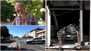 Hoţii au aruncat în aer un bancomat din Arad şi au furat 200.000 de lei. L-au umplut cu gaz şi au declanşat explozia de la distanţă
