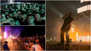 Beach, Please! 2024. Reacţia rapperului Yeat la intrarea pe scenă. Mama lui e româncă, dar a fost primul lui concert în ţara noastră