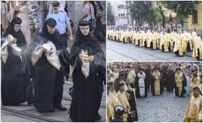 O nouă sărbătoare în calendarul ortodox, pe 13 iulie. Procesiune impresionantă pe străzile Capitalei