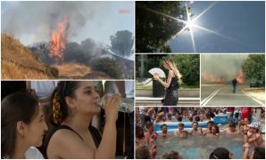 Europa, sufocată de căldura extremă. Meteorologii anunţă zile de foc în Italia, iar Grecia şi Turcia sunt răvăşite de incendii