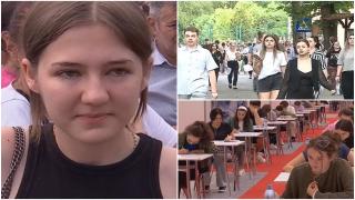 Admitere Medicină 2024. Reacţia în lacrimi a unei tinere la ieşirea din sala de examen