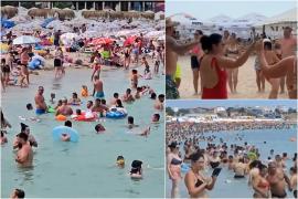 Staţiunea de pe litoral unde turiştii "s-au luptat" pentru un loc pe nisip. Plajele au fost neîncăpătoare