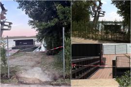 Un investitor a îngrădit ilegal o porţiune din faleza Dunării şi a interzis accesul pescarilor. Oamenii sunt revoltaţi: "Nu e normal"