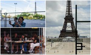 Centrul Parisului a devenit "fortăreaţă" înaintea JO 2024. Oamenii se plâng că turismul e la pământ