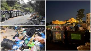 Insula din Grecia care a ajuns sufocată de mormane de gunoaie