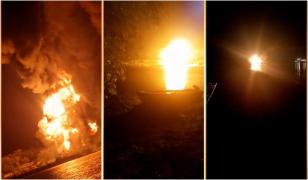 Noi atacuri ruseşti lângă graniţa României. Portul Ismail a fost bombardat din nou. MApN a trimis două avioane F-16 în urma alertei