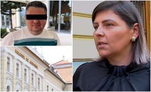 "O să ne caute, ştie unde locuim". Cristina şi-a întâlnit călăul la tribunal. Notarul cuțitar din Târnăveni a obținut amânarea procesului