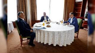 Ce au discutat Marcel Ciolacu şi Viktor Orban la micul dejun de la Vila Lac. Promisiunea făcută de premierul maghiar