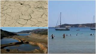 Grecia întâmpină turiştii cu pământ crăpat şi apă cu porţia. Cel puţin 14 regiuni din ţară sunt sub alertă din cauza secetei