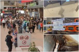 Mizerie, mâncare expirată şi scaune rupte pe aeroportul Otopeni. Amenzi de jumătate de milion de lei pentru comercianţi