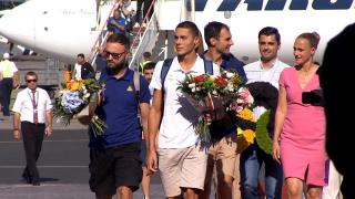 David Popovici, primit ca un erou pe Otopeni: "Am vorbit despre condiţii, sunt nişte interviuri pe care unii din fruntea ţării ar trebuie să le asculte de mai multe ori"