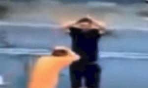 Doi tineri din Harghita au supravieţuit miraculos după ce au fost loviţi în plin de o camionetă. Martorii, îngroziţi de scenă: "Am crezut că pică cerul pe mine"