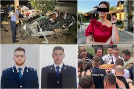 "I-a pus mai mulţi cai". Prima ipoteză în cazul morţii celor doi tineri poliţişti din Maramureş. Filmul accidentului nimicitor