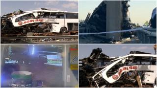 Momentul dinaintea dezastrului. Autocarul din Ankara în care au murit 9 oameni, filmat cu câteva secunde înainte de impact: "Am văzut că face stânga, dreapta"