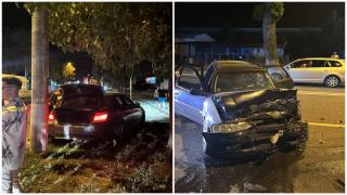 O şoferiţă a izbit maşina unei tinere de 19 ani, la ieşirea dintr-o spălătorie din Tecuci. Accidentul cu 5 răniţi, filmat