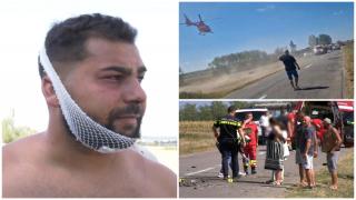 Familie spulberată de o depăşire riscantă, în Bihor. Un tată şi-a văzut soţia însărcinată şi fiica de 3 ani pierind în faţa lui